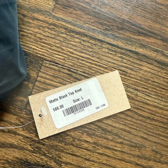 NWT Albion BLACK TOP KNOT top only large - Picture 5 of 6